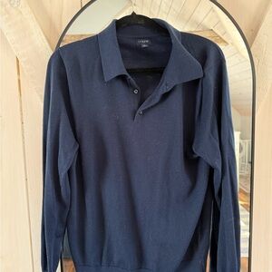 J. Crew Factory Navy Polo Shirt
